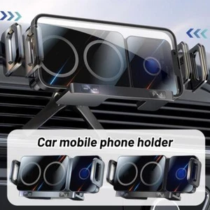 Folding Screen Car Phone Holder Wireless Dual-coil Charging' Fast Q5S4 - Zdjęcie 1 z 16
