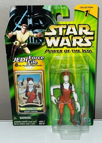 STAR WARS POWER OF THE JEDI AURRA SING BOUNTY HUNTER !!! Cover