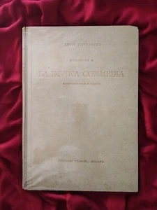 COMMENTO 3 CANTICHE DIVINA COMMEDIA - LUIGI PIETROBONO - ITALIA MILANO 1943. - Foto 1 di 7