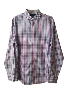 Camisa Tommy Hilfiger Slim Fit 16 34-35 para Hombres Multicolor a Cuadros Abotonada - Imagen 1 de 12