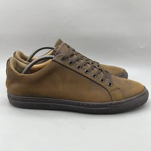 Thursday Premier Halbschuhe Herren Größe 12 Braun Leder Schnürschuhe Freizeit Turnschuhe - Bild 1 von 8