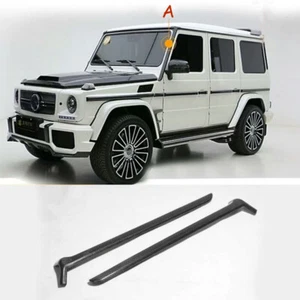 Carbon Fiber Front A Pillar Windsheld Trim For Benz W463 G500 G63 AMG 2013-2018 - Bild 1 von 6