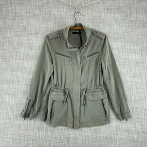 Max Jeans Tencel Jacket Womens S Green NWT 2096 - Picture 1 of 8