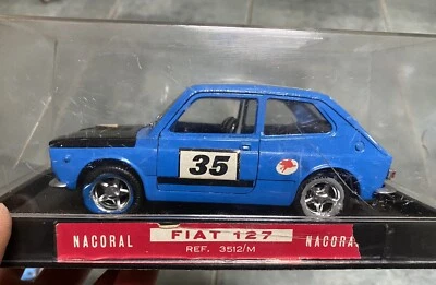 Nacoral Fiat 127 rally, automodello scala 1:24, vintage Ref # 3512/M - Immagine 1 di 3