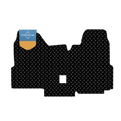 Fits Ford Transit MK6 2000-2006 LHD Tailored Waterproof Rubber Van Floor Mat - Image 1 of 4