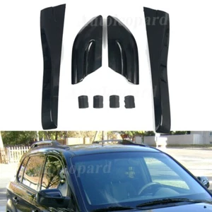 For Hyundai Tucson 2004-2008 8pcs Roof Rails Rack End Cover Shell Replace Black - Bild 1 von 11