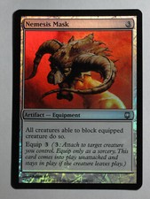 Nemesis Mask Foil Darksteel  English MTG Magic EX