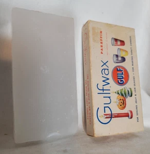Cera de parafina doméstica Gulfwax de colección de Gulf años 50 - 60 Jack o Lantern - Imagen 1 de 7