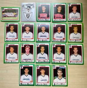 LOTTO DI 17 FIGURINE FLASH EUROFLASH CALCIOFLASH 90 1989-90 CESENA NUOVE - Picture 1 of 1