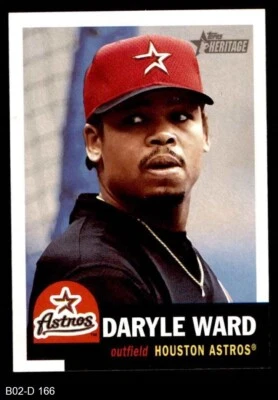 2002 Topps Heritage #166 Daryle Ward Astros 8 - NM/MT - Image 1 of 2
