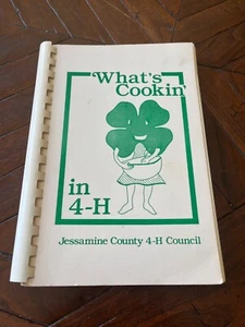 4-H Cookbook Jessamine County Vintage - Foto 1 di 6