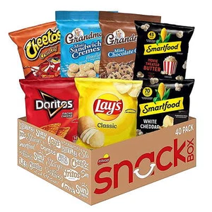 Snack Variety Pack Chips & Crackers, 1 oz Bag, 40 Count - Picture 1 of 4