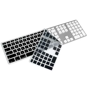 Silicone Keyboard Cover Skin for iMac Wired USB Keyboard with Numeric Keypad - Picture 1 of 7