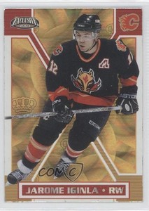 2002-03 Pacific Exclusive Gold Jarome Iginla #23 HOF