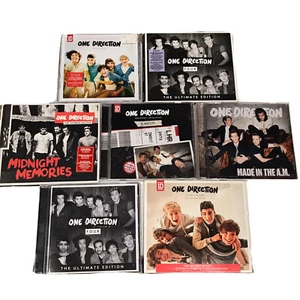 One Direction CDs Bulk Up All Night Midnight Memories Four Ultimate Edition x7* - Picture 1 of 22
