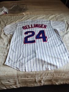 Men's Chicago Cubs  Cody Bellinger Cool Base White Stitched Jersey .Size X large