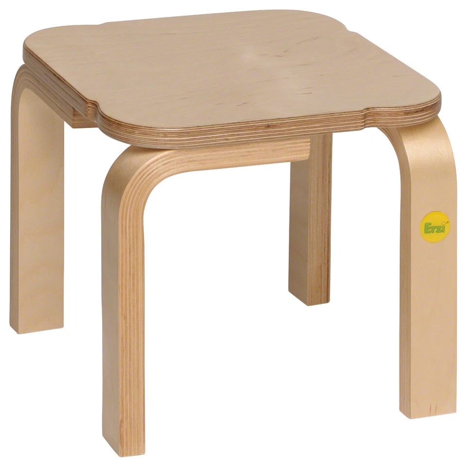 Hocker 25 aus Formholz, 27x27 cm, Sitzhöhe 25 cm, Stuhl, Sitz - Bild 1 von 1