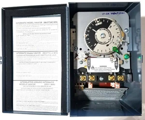 Intermatic V45472R42 Astronomical Mechanical Timer Switch 208-277 VAC V45472 R42 - Picture 1 of 9