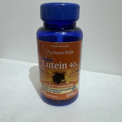Luteína Puritana 044251 40 mg con zeaxantina - 60 cápsulas blandas Foto 1 de 4