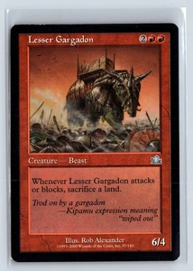 (2x) LESSER GARGADON – MTG Magic the Gathering Card – Prophecy – Uncommon - Picture 1 of 6
