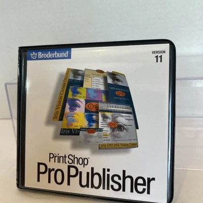 The Print Shop Version 11 CD 7 CD Set Windows 95 98 2000 9 disc - Image 1 of 4