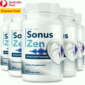 (5 Pack) Sonuszen Capsules - Advanced Sonus Zen for Clear Hearing & Ear Support - Picture 1 of 7