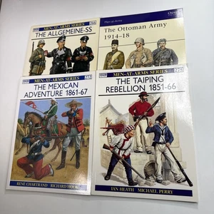 Osprey MEN AT ARMS Series 4 Book Lot 266 269 272 275 Mexican Adventure Ottoman - Picture 1 of 9