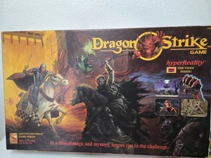 Vintage Dragon Strike Board Game WITH VHS, All Books Dice & Hero Cards + More! - Picture 1 of 17