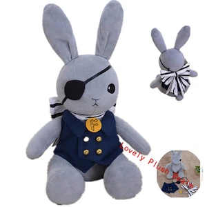 Anime Negro Mayordomo Kuroshitsuji Muñeca Ciel Peluche Peter Rabbit Juguete Regalo 46Cm - Imagen 1 de 12