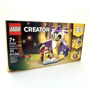 NEW LEGO Creator Fantasy Forest Creatures [31125] 3-in-1 SEALED (2022) - Picture 1 of 4