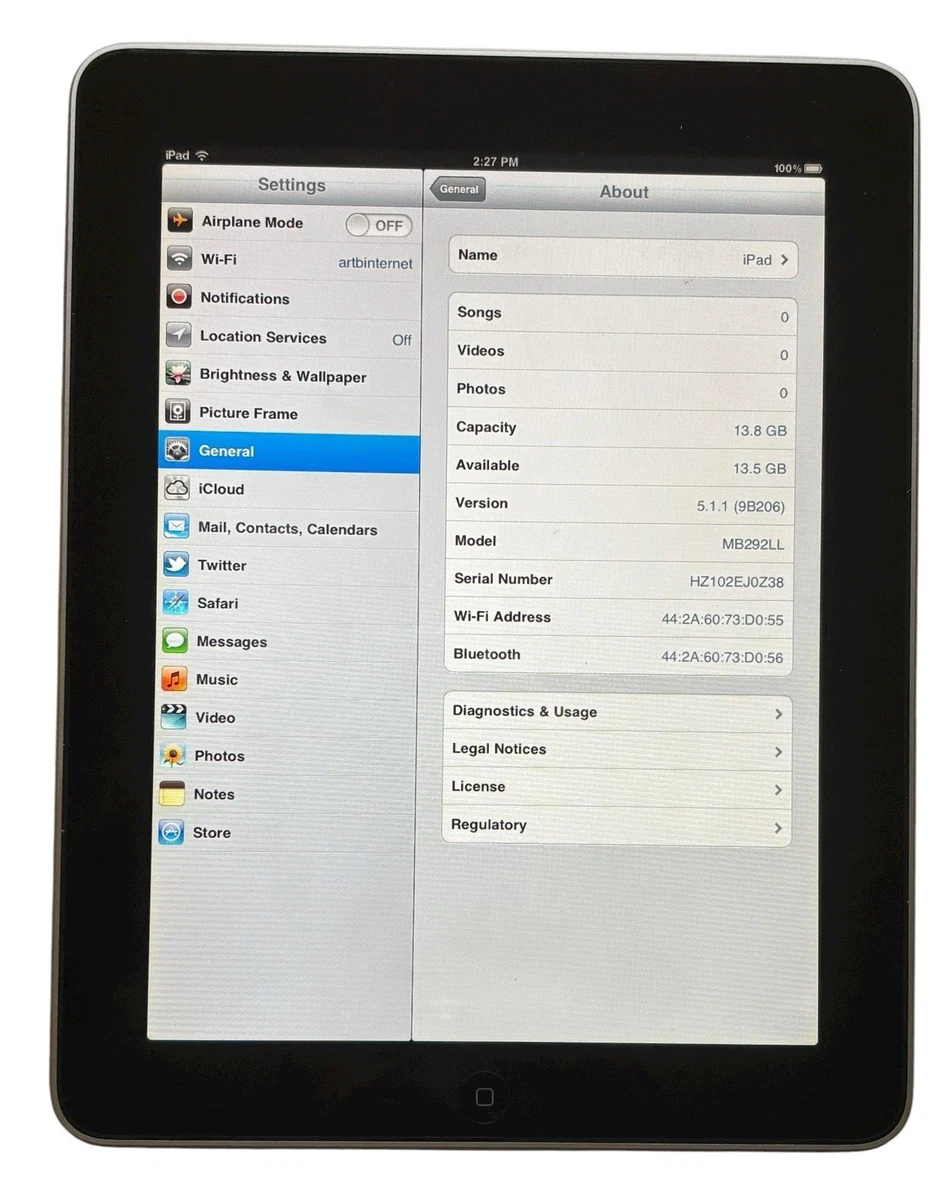 Apple iPad (1st Generation) 16 GB Tablets for sale - eBay