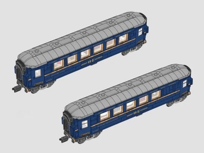 Ambos (2) vagones de tren / vagones solamente - LEGO® Ideas 21344 Orient Express Train Foto 1 de 4