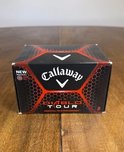 Callaway HX Diablo Tour Golf 12 Balls Total 4 Sleeves Dozen White Brand New - Picture 1 of 5