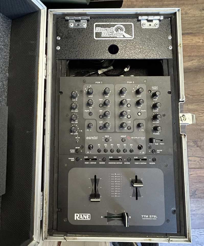 Rane TTM57SL  Black Serato Performance DJ Mixer with Case - Image 1 of 1