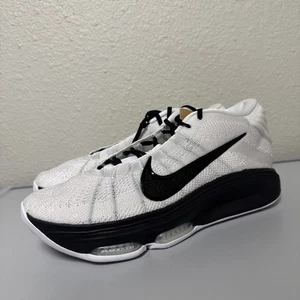 Nike Air Zoom GT Hustle 3 White Black Promo HM0268-101 Men’s Size 14 - Picture 1 of 6
