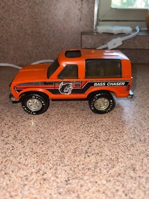 Vintage Nylint Bass Chaser Ford Bronco Toy Truck Metal Orange - Изображение 1 из 4