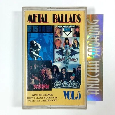 Metal Ballads Hits Vol. 5 / The compilation album / Cassette Tape / 1248 - Image 1 of 4