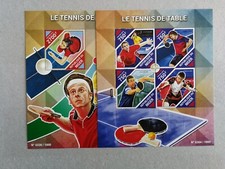 Sellos de Níger. 2015. Nueva MNH. Tenis de mesa. Tirada 1000