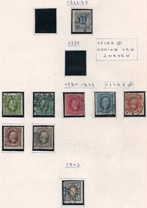 4070 Sweden 1872-1913, Collection stamps canc.. - Picture 1 of 1