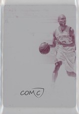 2016 National Treasures Clutch Factor Printing Plate Magenta 1/1 Tony Parker 1yj