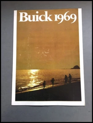 1969 Buick 16-page Car Brochure Catalog - LeSabre Riviera GS Electra 225 Wildcat Foto 1 de 4