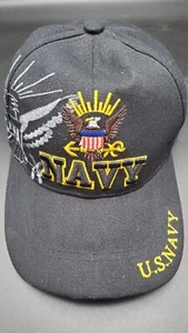 US Navy Ball Cap Embroidered Design Dad Cap Navy Vet - Bild 1 von 4