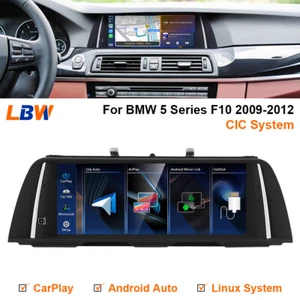 10.25'' Screen Stereo Wifi Radio Linux For BMW 5 Series F10 2009-2012 CIC System - Picture 1 of 12