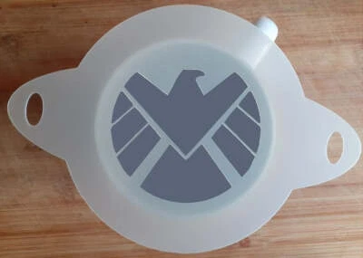 CFSUPPLIES STENCIL STORE 110mm Mylar Stencil 'Agents of Shield'