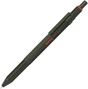Rotring Multipen Camouflage Green 600 3in1 2159368 F/S w/Tracking# Japan New - Picture 1 of 3
