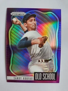 2021 Panini Prizm - Old School Sandy Koufax #OS-7 PRIZM BLUE - Bild 1 von 2