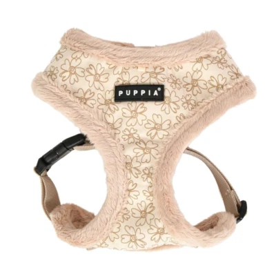 Arnés suave para perros Puppia, ajustable sin tirones, Hepatica beige XL se adapta a pecho de 22-30" Foto 1 de 4
