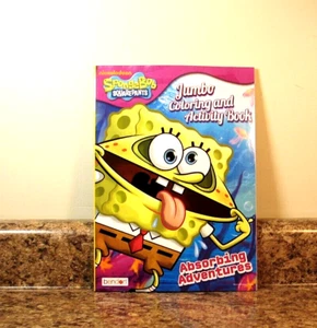 SpongeBob SquarePants Coloring and Activity Book Adventures NEW - Picture 1 of 4