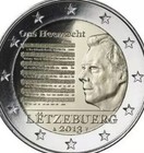 Luxembourg 🇱🇺 Coin 2€ Euro 2013 National Anthem Hymn UNC Music Lyrics song