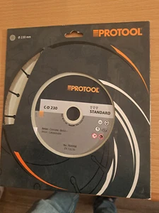 1x PROTOOL Diamantscheibe Diamanttrennscheibe Beton C-D 230 Standard 764998 - Bild 1 von 1
